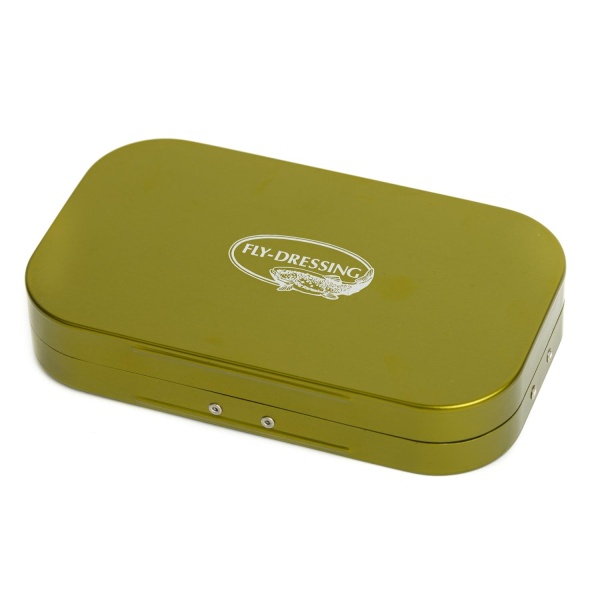 Flydressing Aluminium box 10 compartments - Olive - Bilde 2